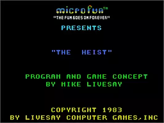 Image n° 4 - titles : Heist, The