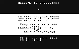 ROM 64-Education Language Series - L-02 Spellstart II