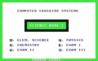 ROM 64-Education Science Series - Science I