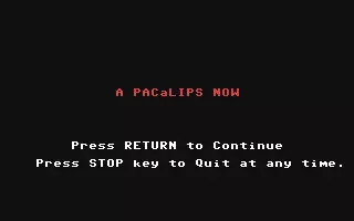 ROM A-PACaLIPS Now