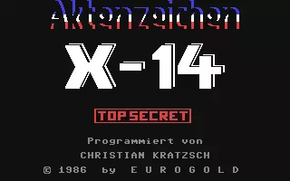 jeu Aktenzeichen X-14