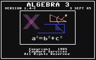 jeu Algebra III