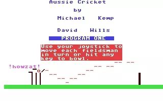 jeu Aussie Cricket