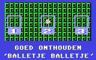 jeu Balletje Balletje!