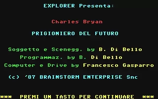 ROM Charles Bryan - Prigioniero del Futuro