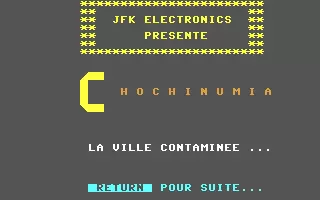 jeu Chochinumia