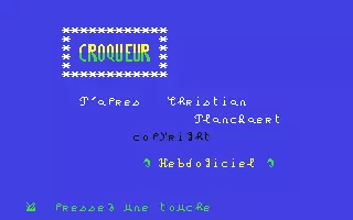 jeu Croqueur