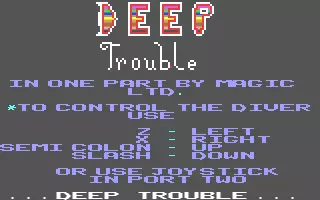 jeu Deep Trouble