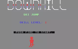 jeu Downhill - Ski Jump