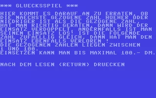 jeu Glücksspiel