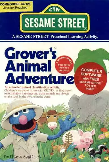 jeu Grover's Animal Adventures