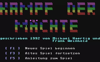 jeu Kampf der Mächte