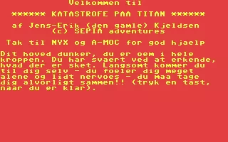 jeu Katastrofe På Titan