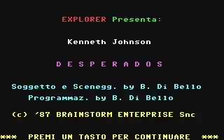 jeu Kenneth Johnson - Desperados