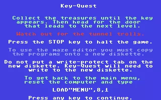 jeu Key-Quest 64