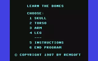 jeu Learn the Bones