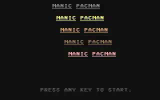 jeu Manic Pacman