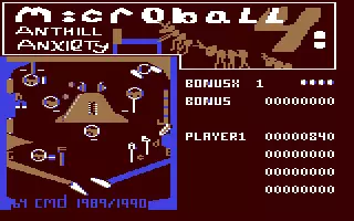 jeu Microball IV - Anthill Anxiety