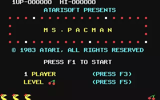 jeu Ms. Pacman