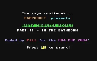 jeu Nasty Computer People II - In the Bathroom