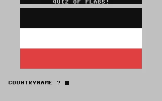 jeu Quiz of Flags