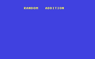 jeu Radd - Random Addition