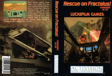 jeu Rescue on Fractalus!