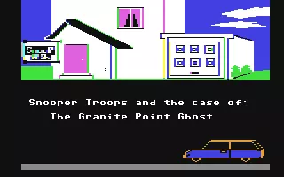 jeu Snooper Troops (Case 1) - The Granite Point Ghost