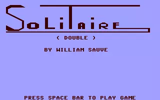 jeu Solitaire - Double