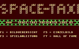 jeu Space-Taxi