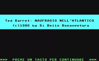 jeu Ted Barret - Naufragio nell'Atlantico