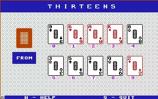 jeu Thirteens