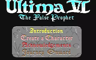 ROM Ultima VI - The False Prophet