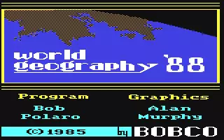 ROM World Geography '88