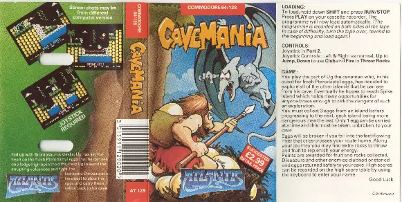 manual for Cavemania