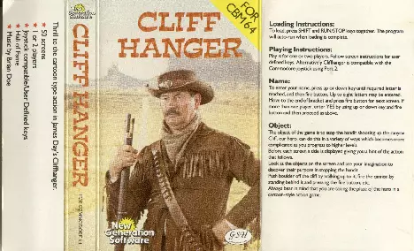 manual for Cliff Hanger