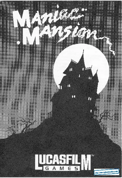 manual for Maniac Mansion