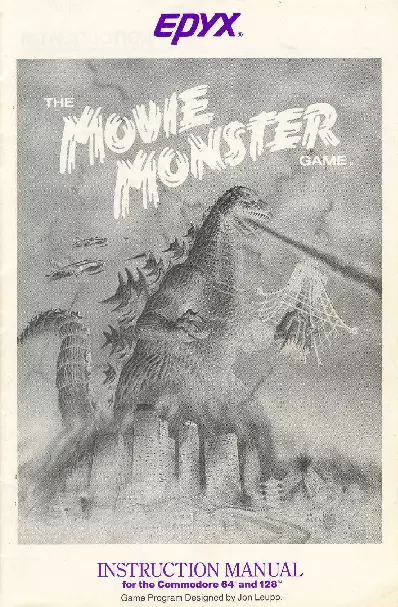 manual for Movie Monster Game, The