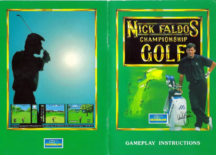 manual for Nick Faldo's Championship Golf