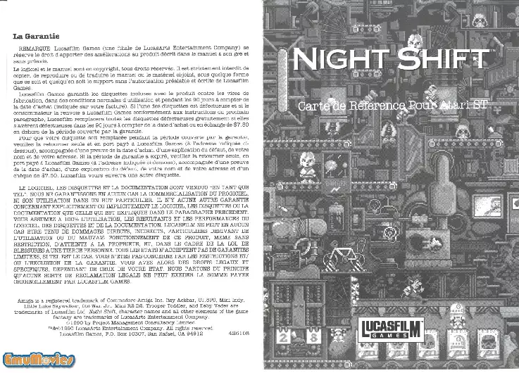 manual for Night Shift