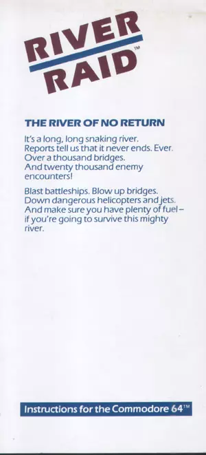 manual for River Raid