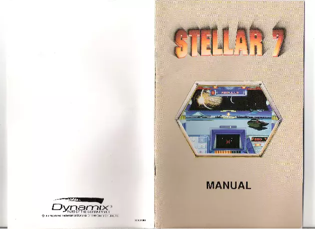 manual for Stellar 7