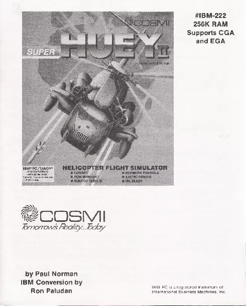 manual for Super Huey II