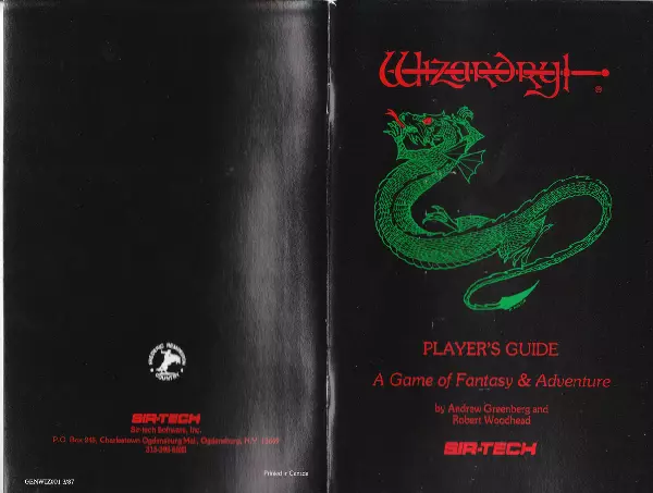 manual for Wizardry