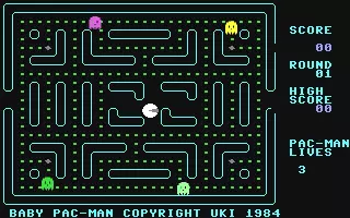 Image n° 1 - screenshots  : Baby Pac-Man