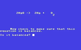 Image n° 2 - screenshots  : Balance Chemical Equations