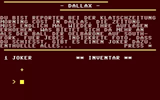 Image n° 1 - screenshots  : Dallax - Sex und Crime in Southfork