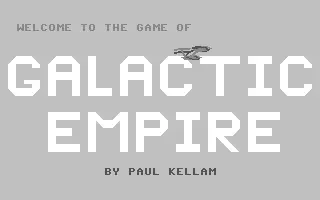 Image n° 2 - screenshots  : Galactic Empire