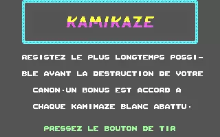 Image n° 6 - screenshots  : Kamikaze