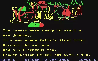 Image n° 1 - screenshots  : Katie the Camel